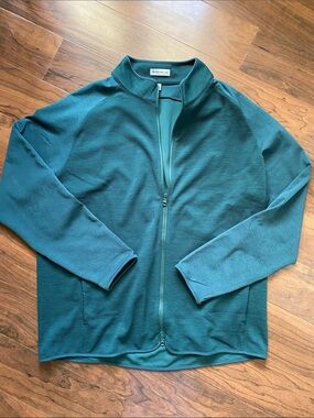 PETER MILLAR GOLF FULL ZIP JACKET MENS SIZE XL NPINE